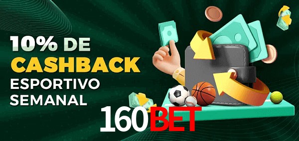 10% de bônus de cashback na 160bet